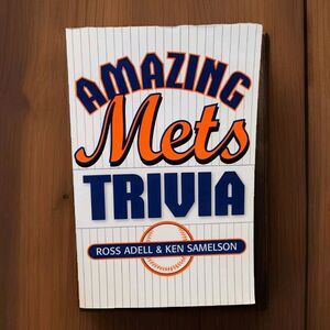 Amazing Mets Trivia: By Ross Adell, Ken Samelson Vintage A Piece Of History Gem